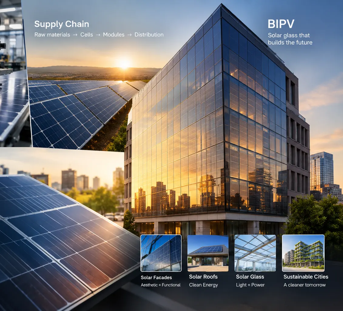 BIPV market overview: manufacturing, supply chain and glass facades